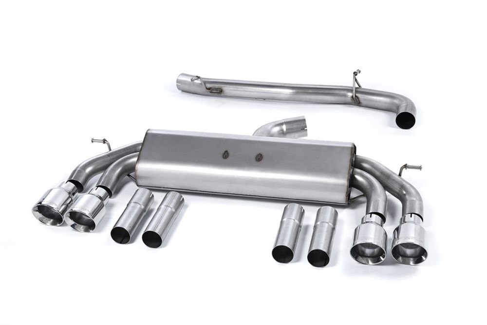 Milltek Race Catback Exhaust System for 8V Audi S3 Quattro (sedan and convertible)