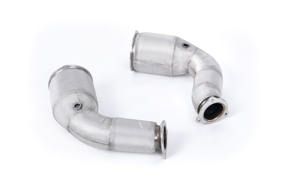 Milltek Race Downpipes for B9 Audi RS4 (non-GPF)
