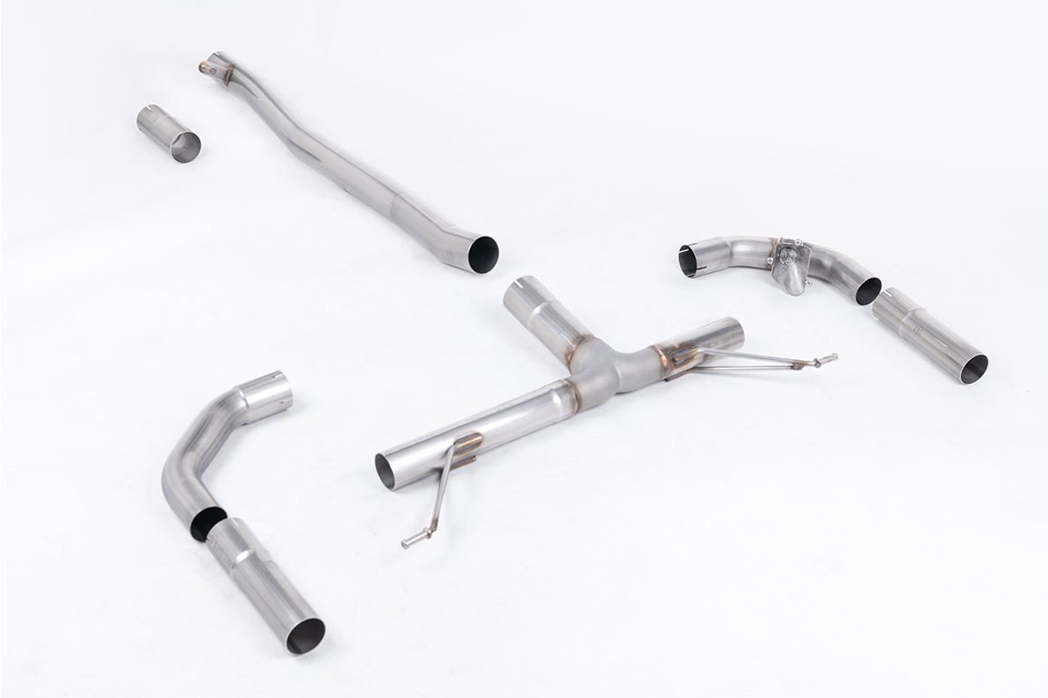Milltek Race Front-Pipe-Back Exhaust System for V177 Mercedes-AMG A35 / C118 CLA35 AMG