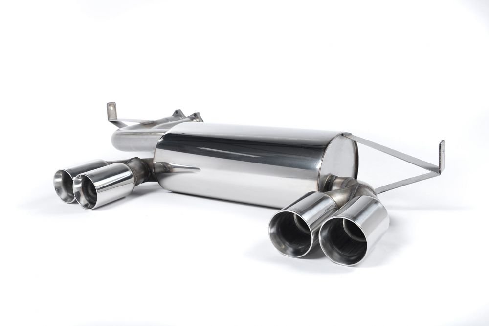 Milltek Rear Silencer with Polished Tips for E46 BMW M3 / CSL