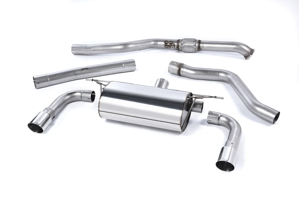 Milltek Resonated Catback Exhaust System for F22 BMW M235i