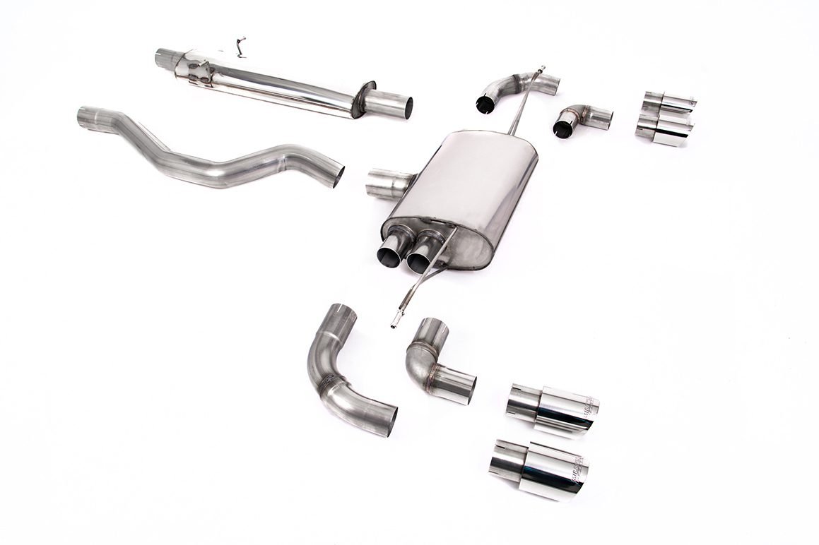Milltek Resonated Catback Exhaust System for L663 Land Rover Defender 110 (P300 / P400e)