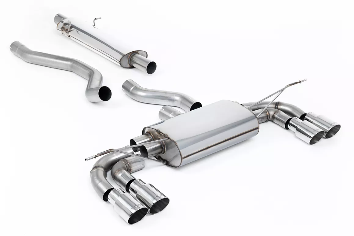 Milltek Resonated Catback Exhaust System for L663 Land Rover Defender 130 (P400)