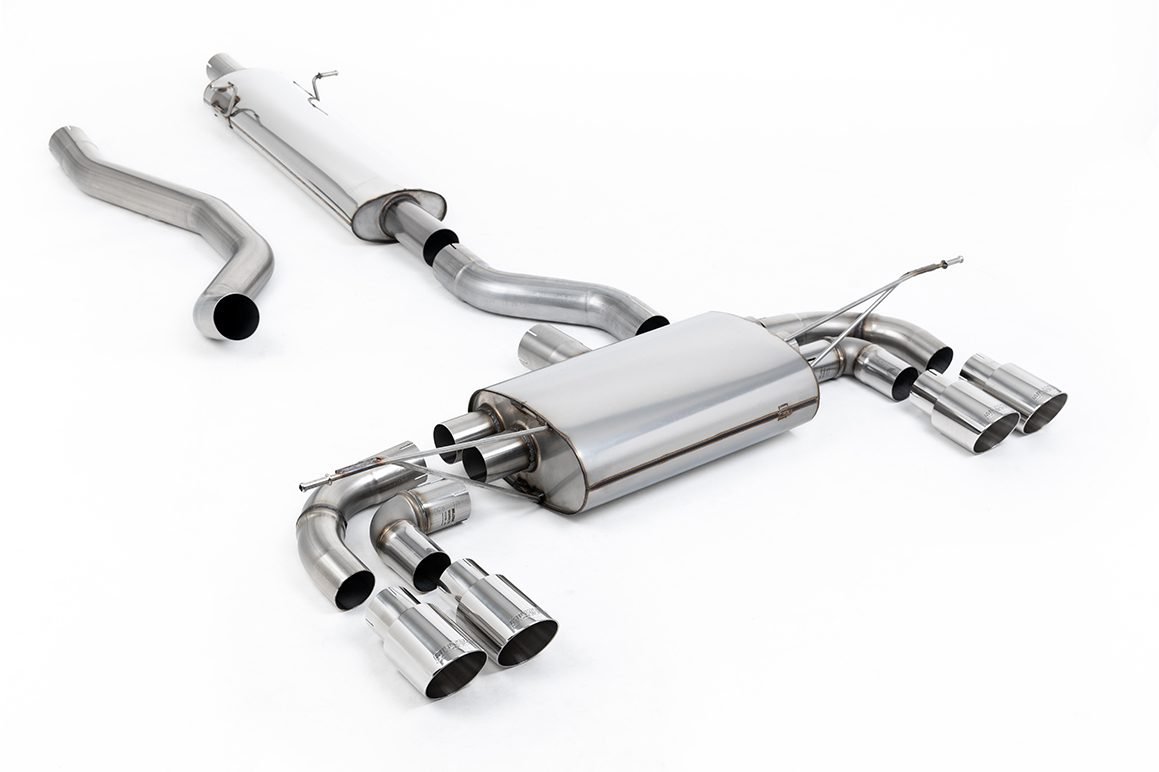 Milltek Resonated Catback Exhaust System for L663 Land Rover Defender 130 (P300 / P400e)