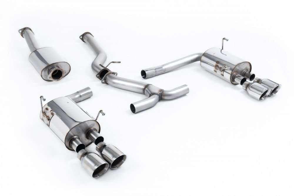 Milltek Resonated Catback Exhaust System for VA Subaru WRX STi