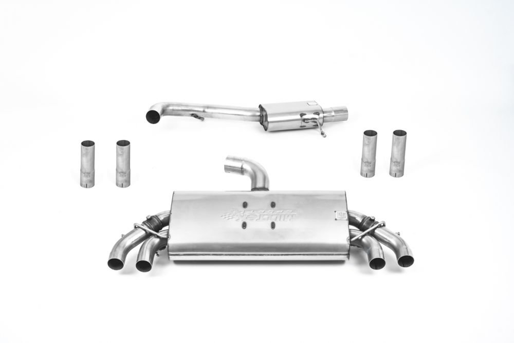 Milltek Resonated GPF / OPF-Back Exhaust System for 8V.2 Audi S3 (sedan and convertible)