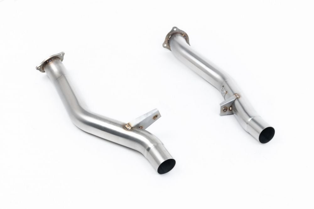 Milltek Secondary Race Pipes for 958.1 Porsche Cayenne Turbo