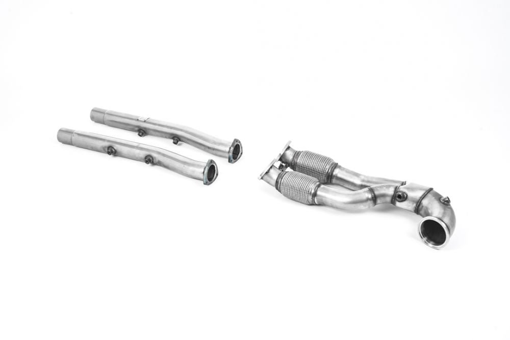 Milltek V2 Downpipe with Race Pipes for 8V Audi RS3 Sportback (OPF / GPF)