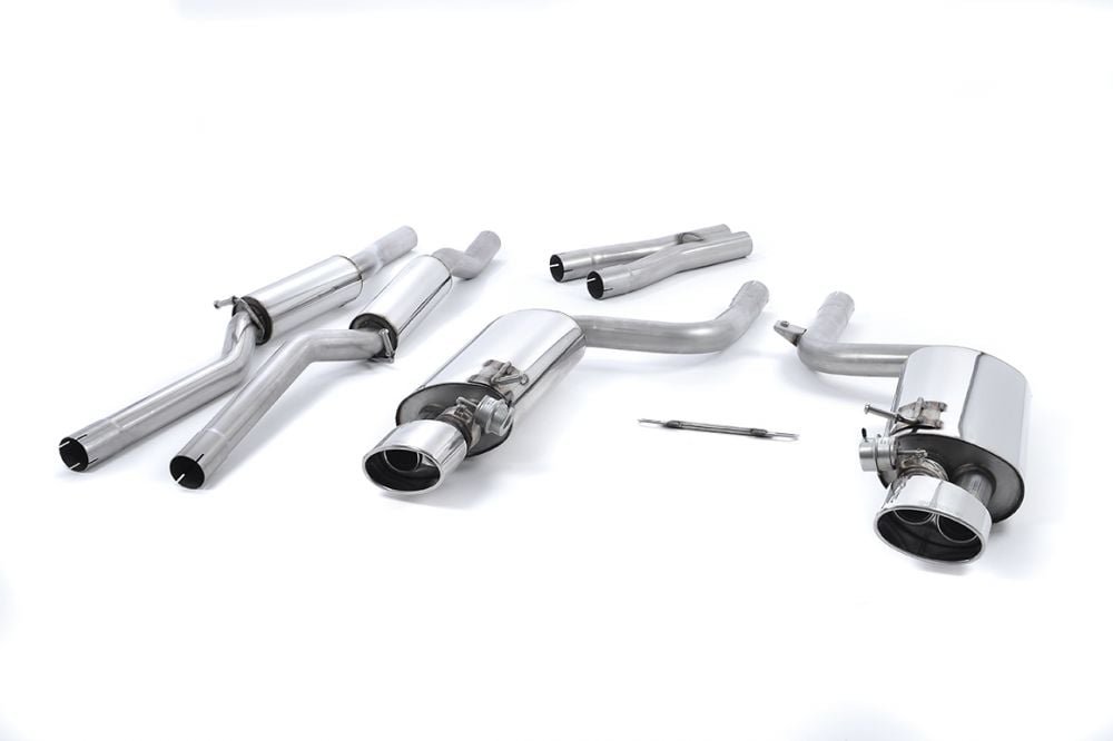 Milltek Valved Catback Exhaust System for B7 Audi RS4