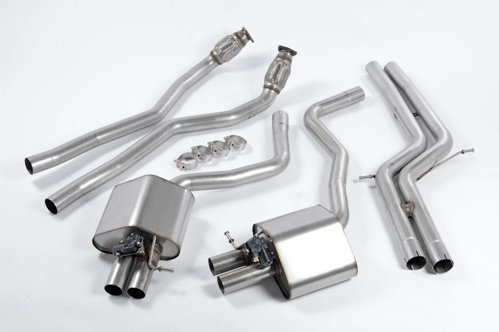 Milltek Valved Catback Exhaust System for C7 Audi RS6 / RS7
