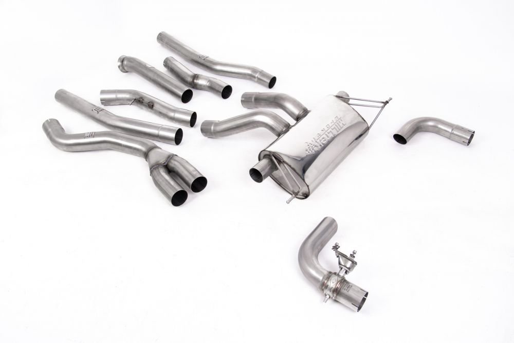 Milltek Valved Catback Exhaust System for G42 BMW M240i xDrive (OPF / GPF)