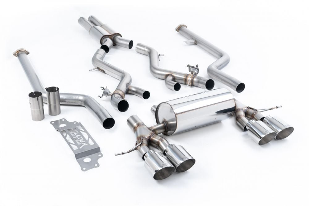 Milltek Valved Catback Exhaust System for G87 BMW M2 (non-OPF / GPF)