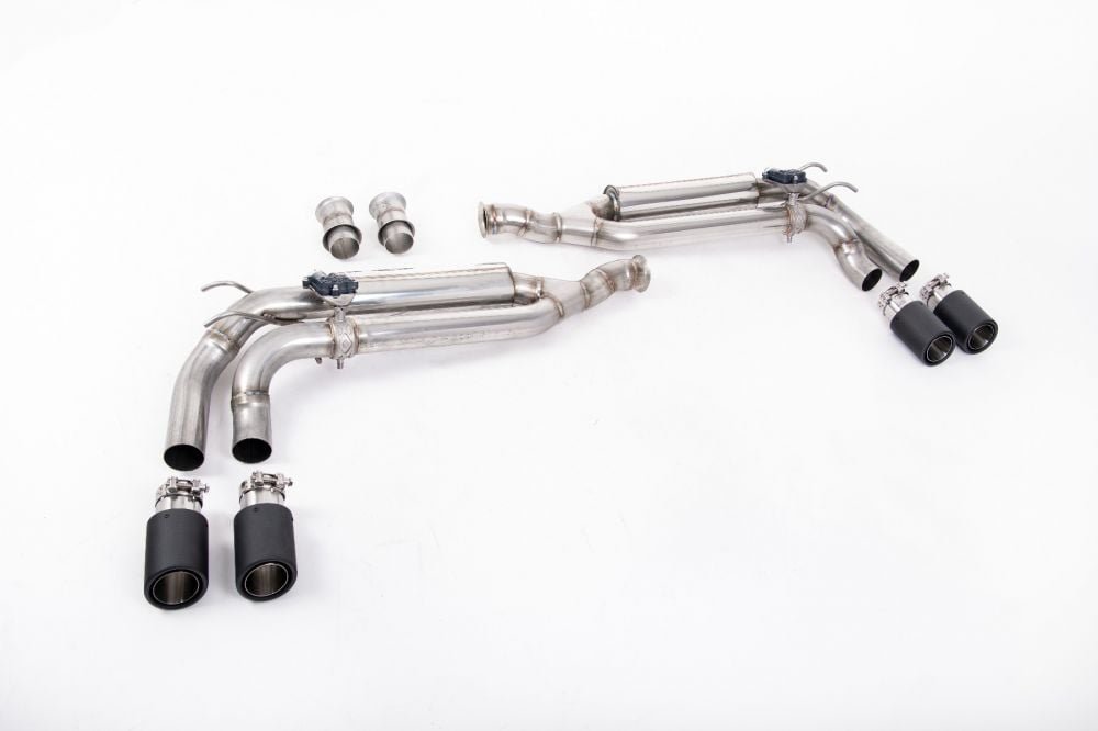 Milltek Valved Catback Exhaust System with Carbon Tips for W463 Mercedes-AMG G63 (non GPF / OPF)