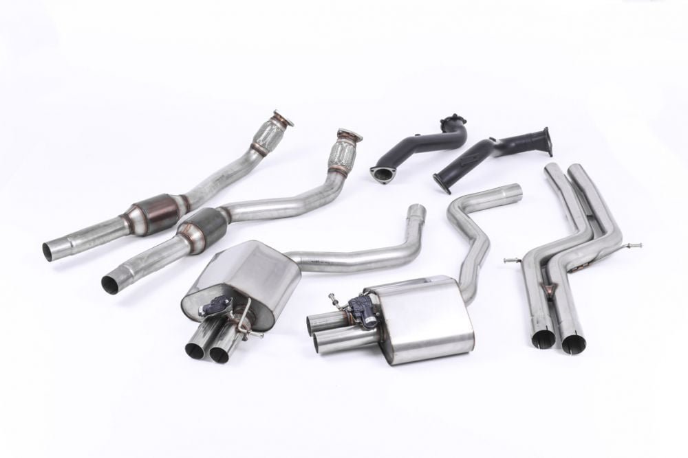 Milltek Valved Complete Exhaust System for C7 Audi RS6 / RS7