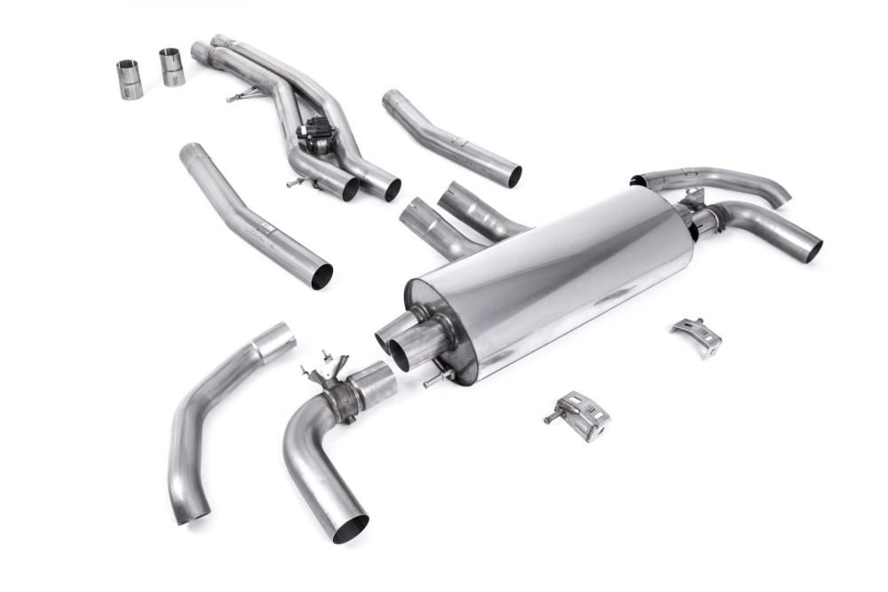 Milltek Valved Front-Pipe-Back Exhaust System for 4M Audi SQ7