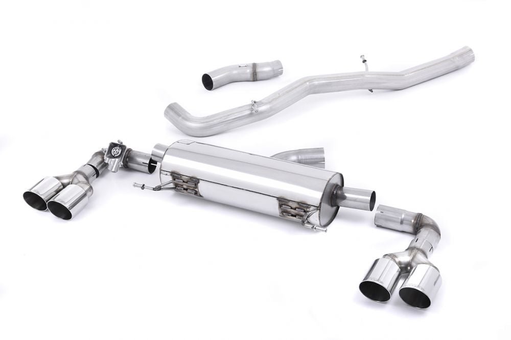 Milltek Valved & Non-Resonated Catback Exhaust System for 8X Audi S1