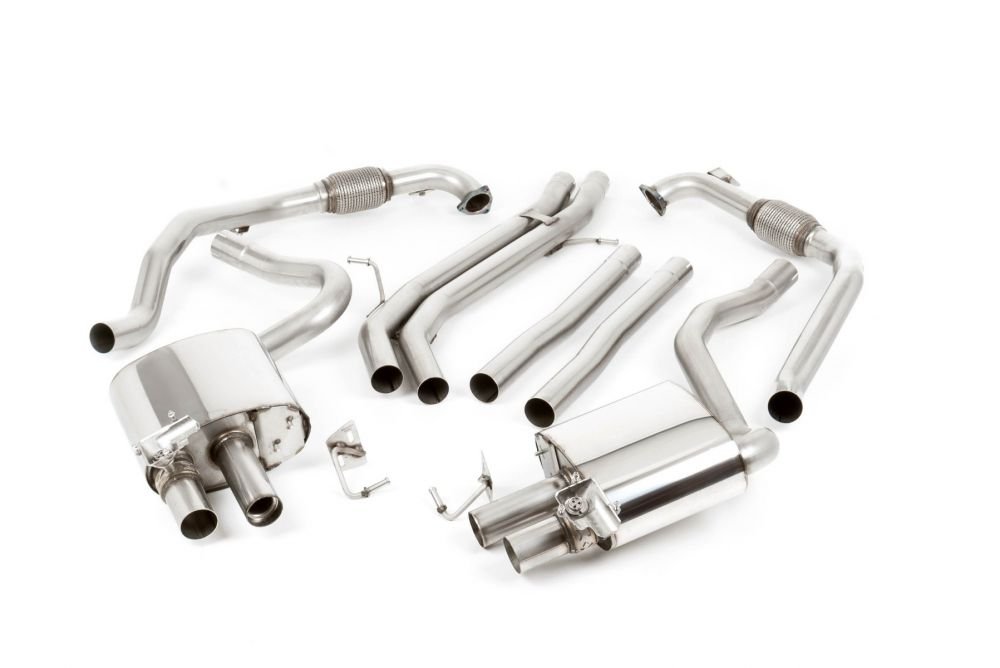 Milltek Valved & Non-Resonated Catback Exhaust System for B9 Audi S4 / S5 Sportback (non-sport diff)