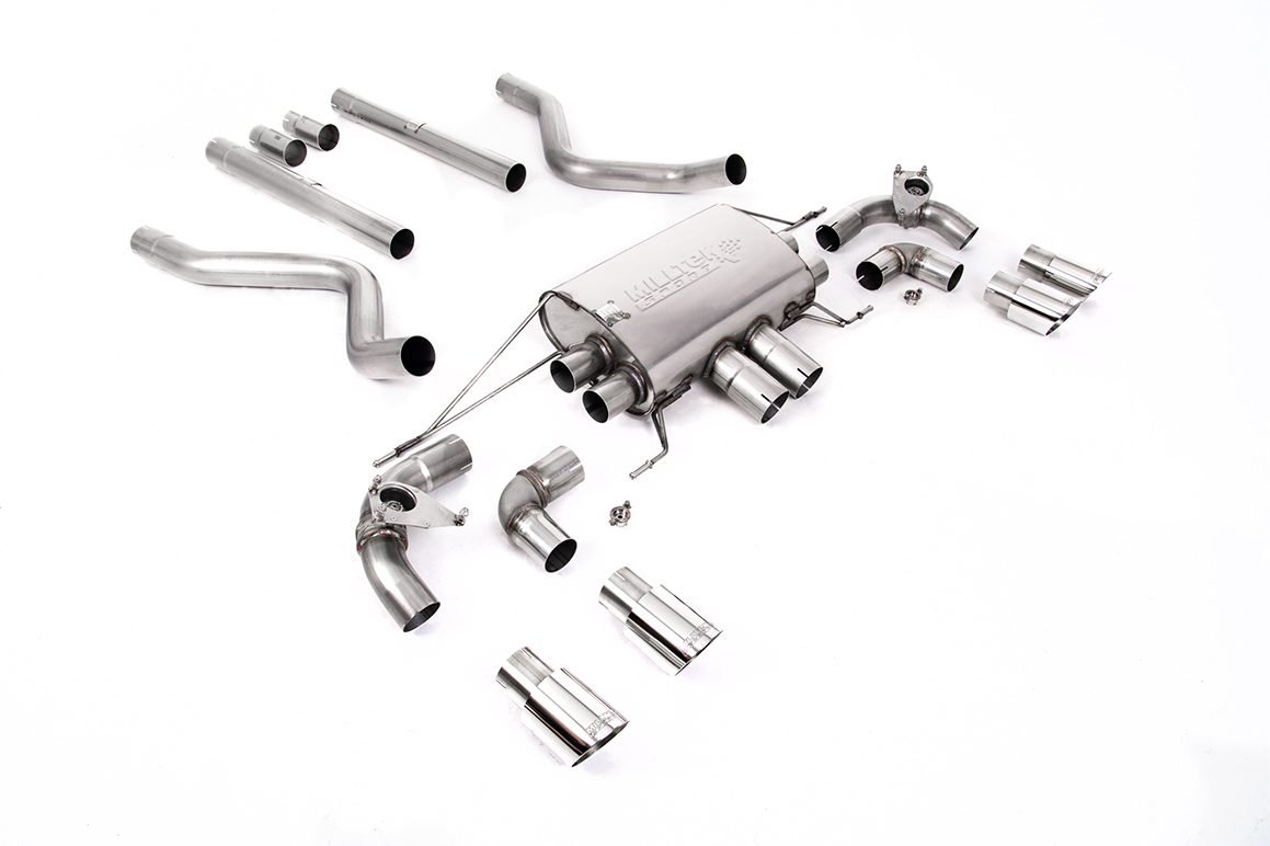 Milltek Valved & Non-Resonated Catback Exhaust System for L663 Land Rover Defender V8 90