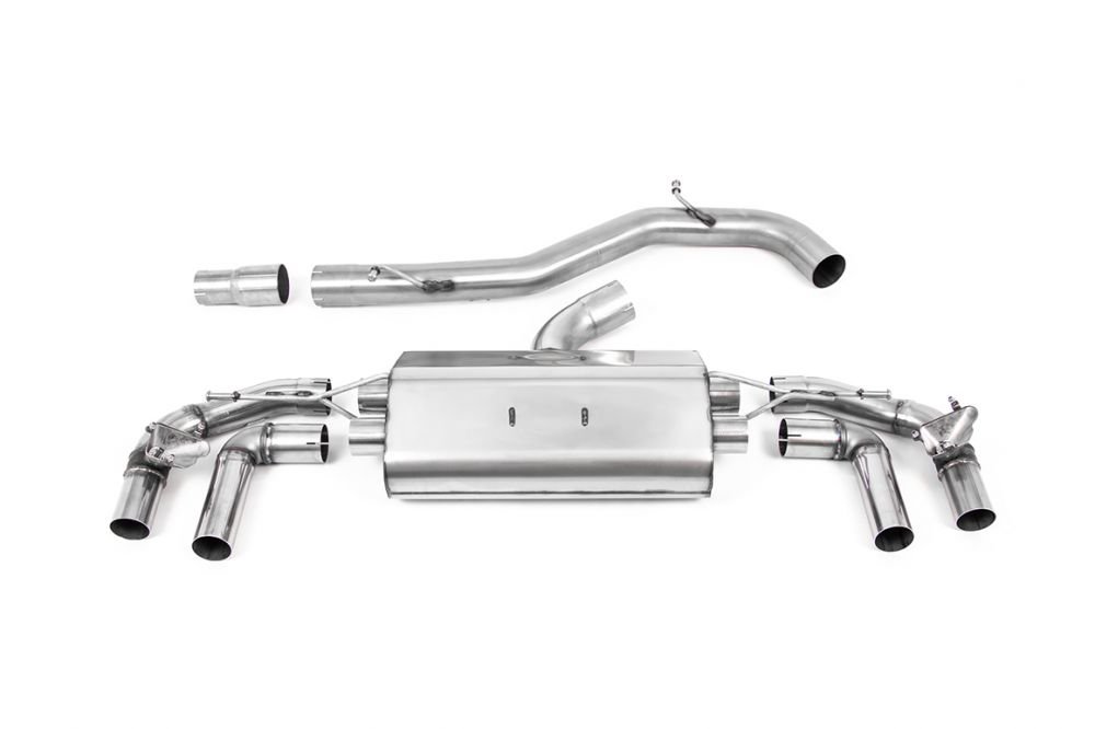 Milltek Valved & Non-Resonated GPF-OPF-Back Exhaust System for MK8 Volkswagen Golf R