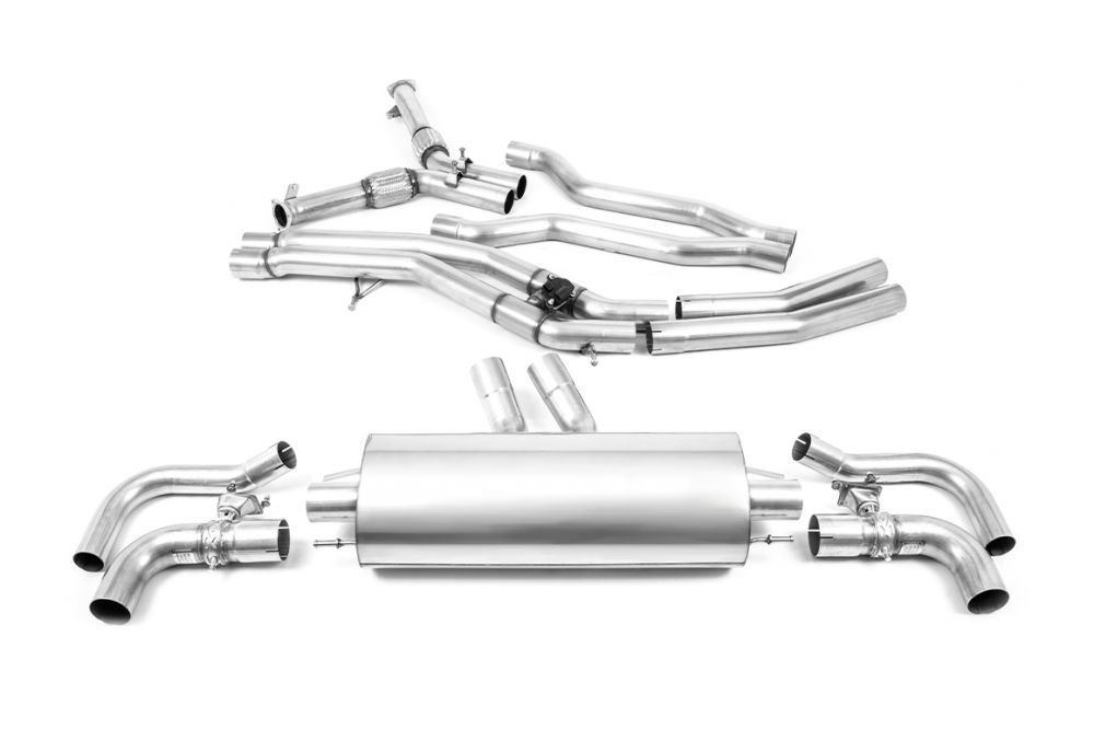 Milltek Valved & Non-Resonated OPF-Back Exhaust System for 4MN Audi RSQ8