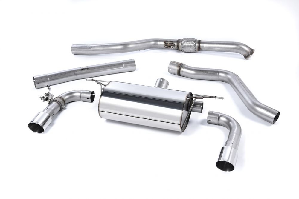 Milltek Valved & Non-Resonated Race Catback Exhaust System for F22 BMW M235i