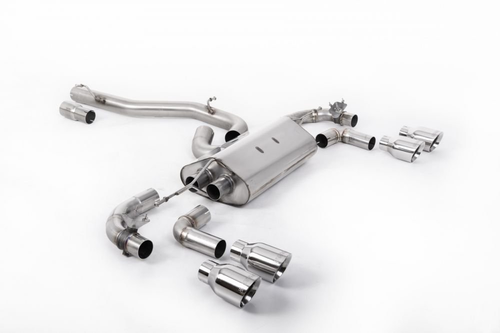 Milltek Valved & Non-Resonated Race Catback Exhaust System for MK7.5 Volkswagen Golf R