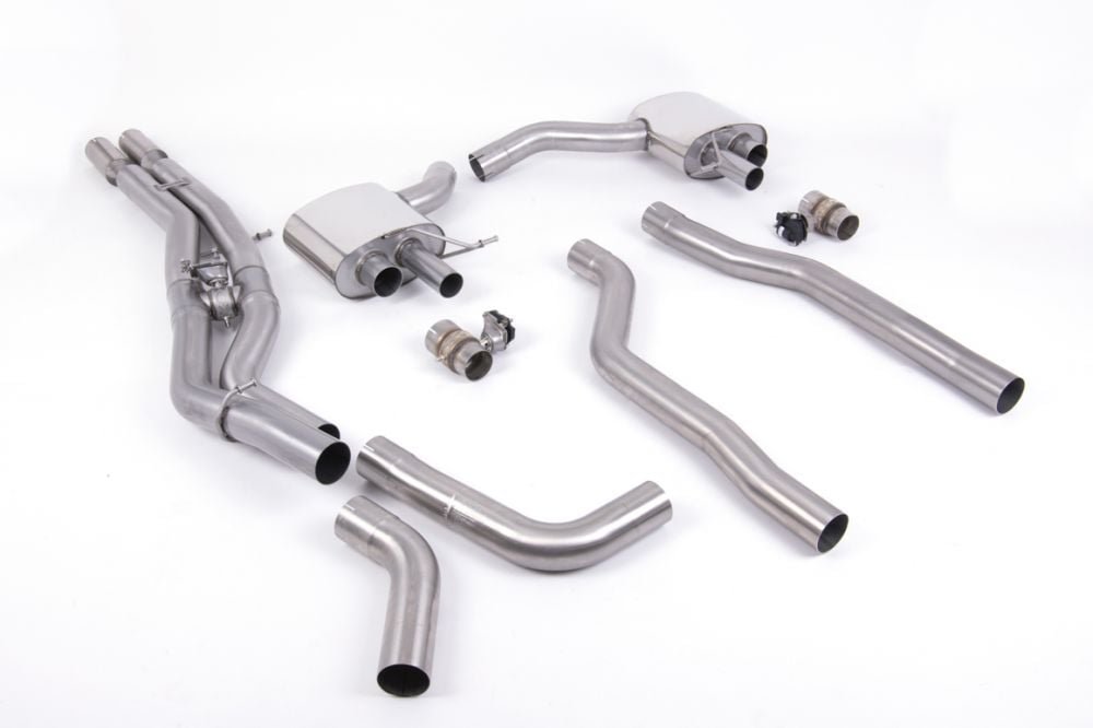 Milltek Valved OPF / GPF-Back Exhaust System for C8 Audi RS6 & RS7