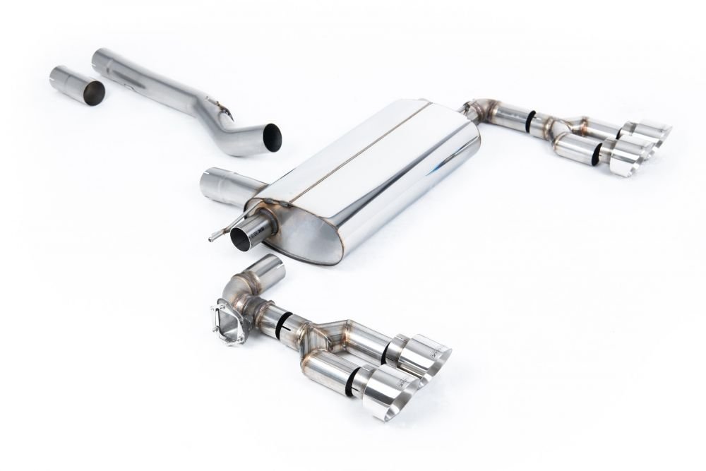 Milltek Valved OPF / GPF-Back Exhaust System with EC Approval (for MILLTEK x MAXTON diffuser) for F40 BMW M135i
