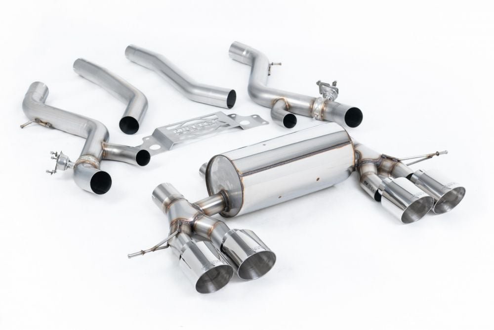 Milltek Valved OPF / GPF-Back Exhaust System with Race Center Resonator for G87 BMW M2 (OPF / GPF)