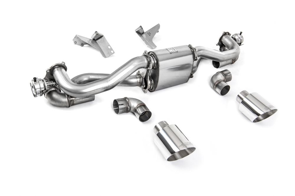 Milltek Valved Particulate-Filter-Back Exhaust System for 982 Porsche 718 Boxster GTS 4.0 / Cayman GT4 (PDK, post-Feb)
