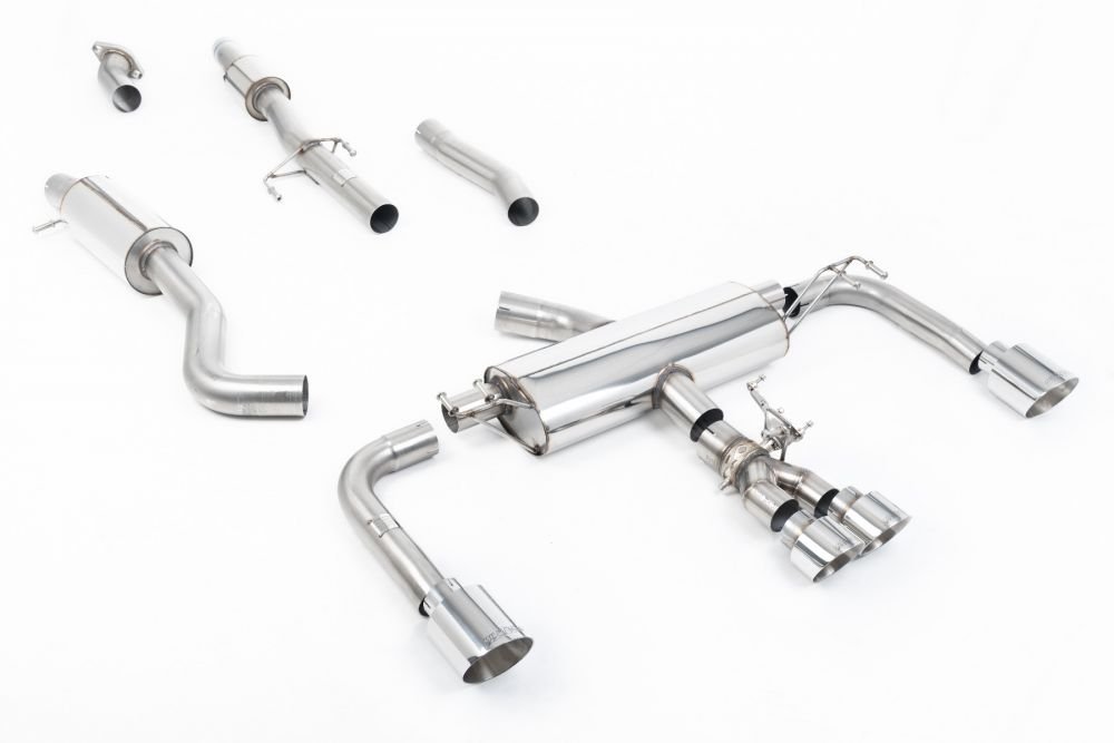 Milltek Valved Primary Catback Exhaust System for GZEA14 Toyota GR Corolla
