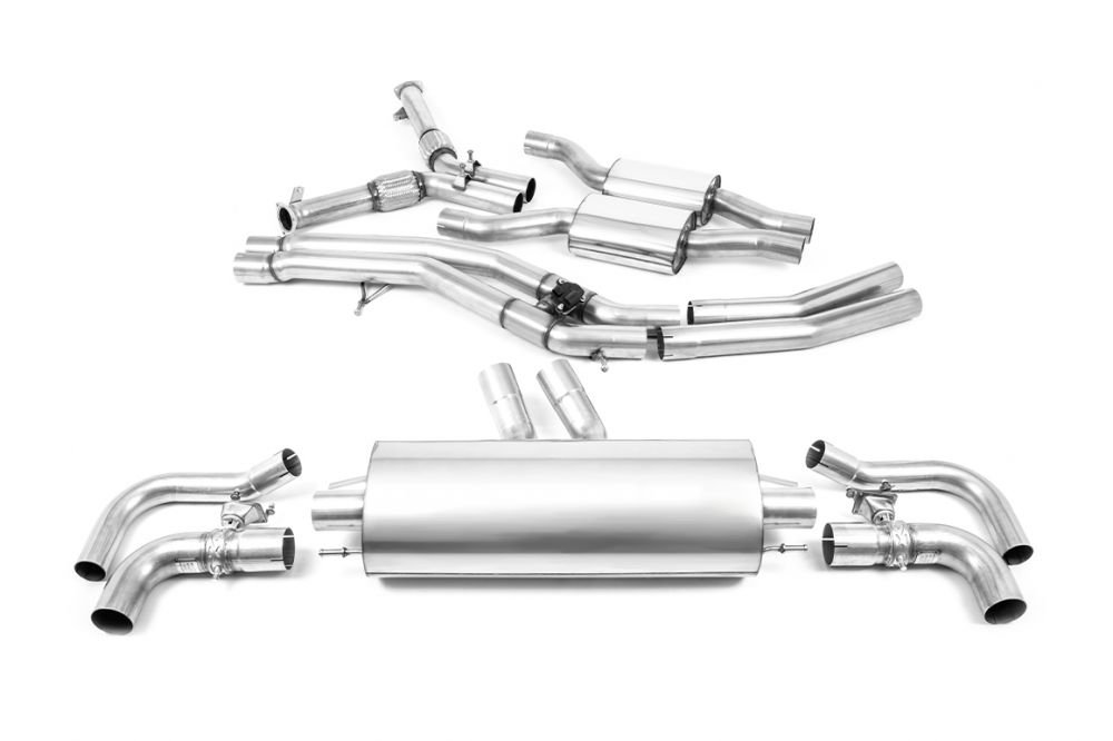 Milltek Valved & Resonated Catback Exhaust System for 4MN Audi RSQ8