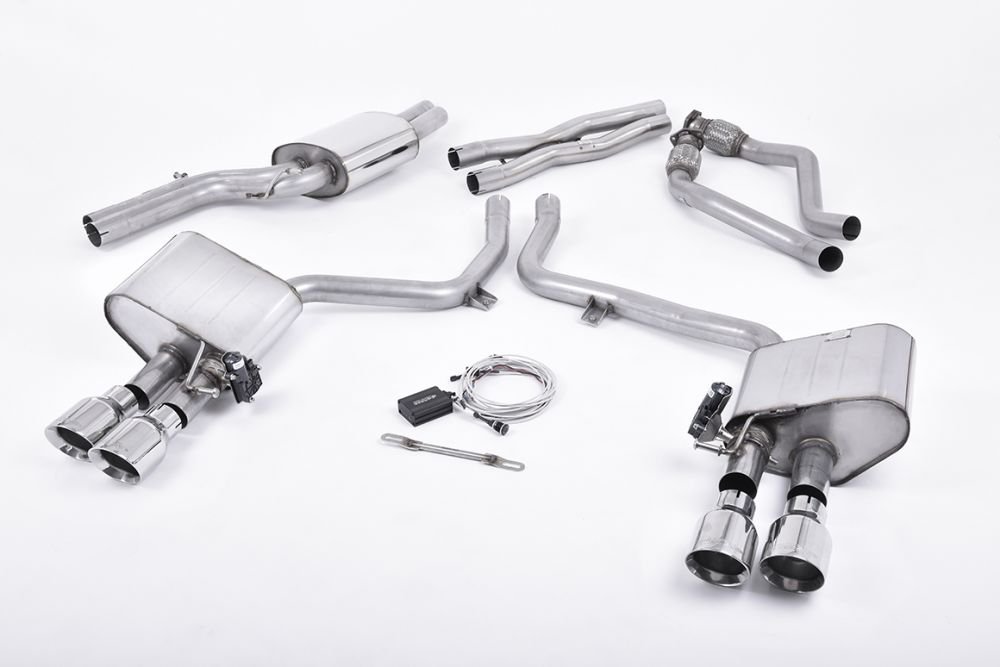 Milltek Valved & Resonated Catback Exhaust System for B8.5 Audi S4 / S5
