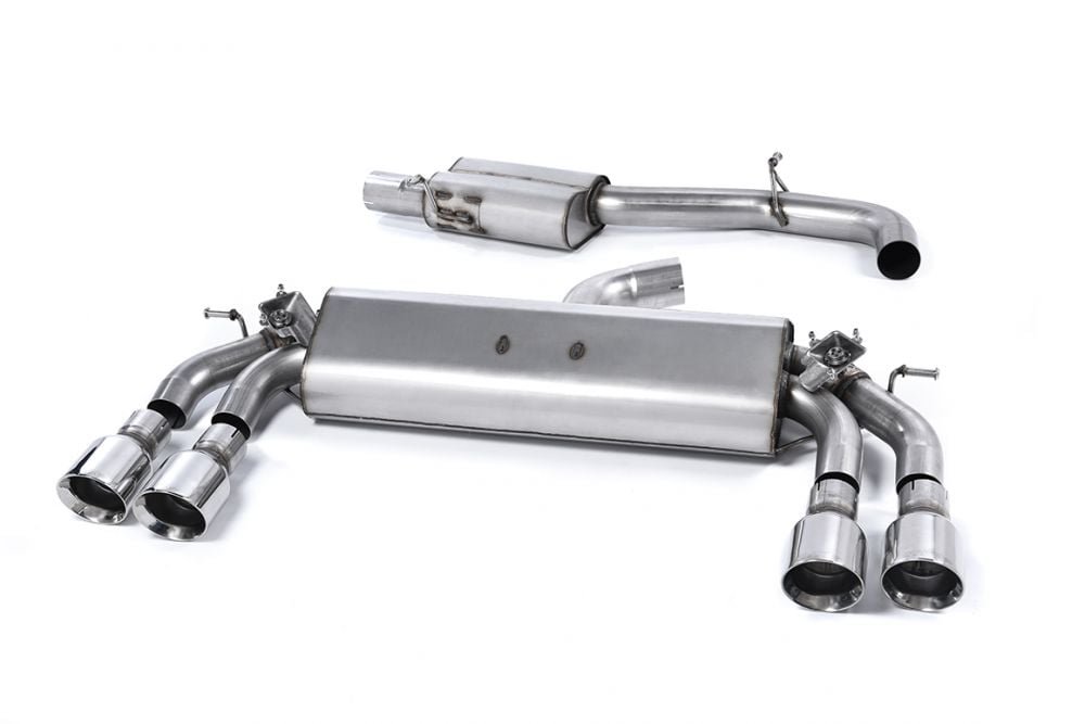 Milltek Valved & Resonated Catback Exhaust System w/ EC Approval for 8V Audi S3 Quattro (sportback)