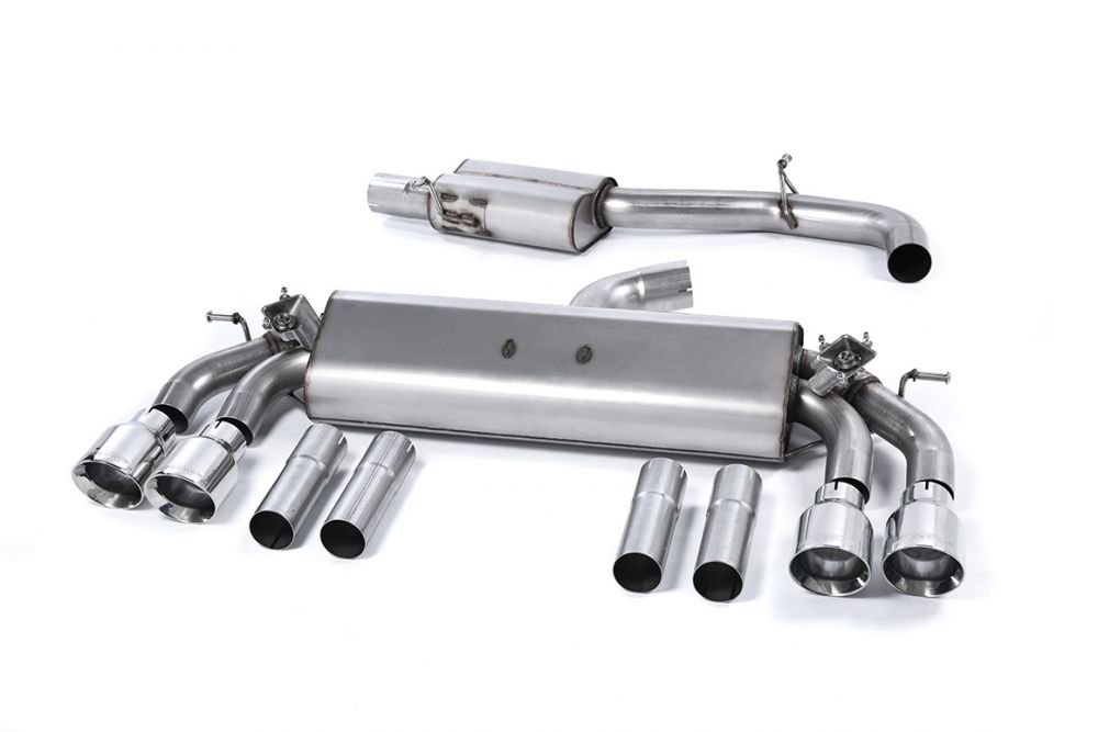Milltek Valved & Resonated Catback Exhaust System w/ EC Approval for 8V Audi S3 Quattro (sedan and convertible)