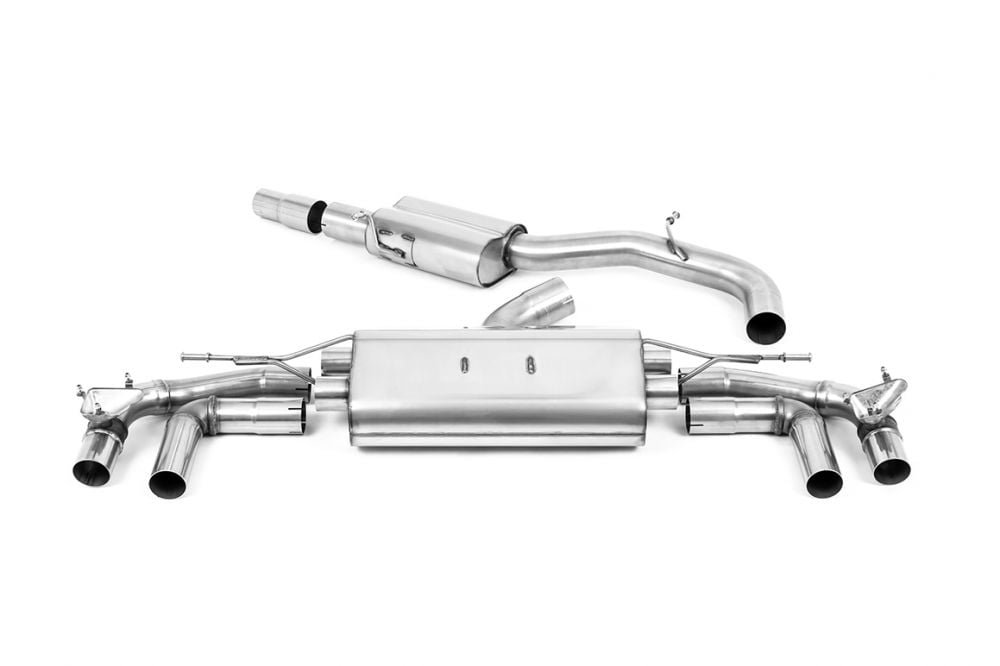 Milltek Valved & Resonated Catback Exhaust System w/ EC Approval for 8Y Audi S3 Quattro (sportback)