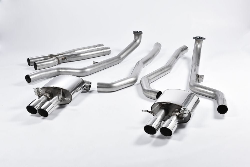 Milltek Valved Resonated Catback Exhaust System w/ EC Approval for F10 BMW M5