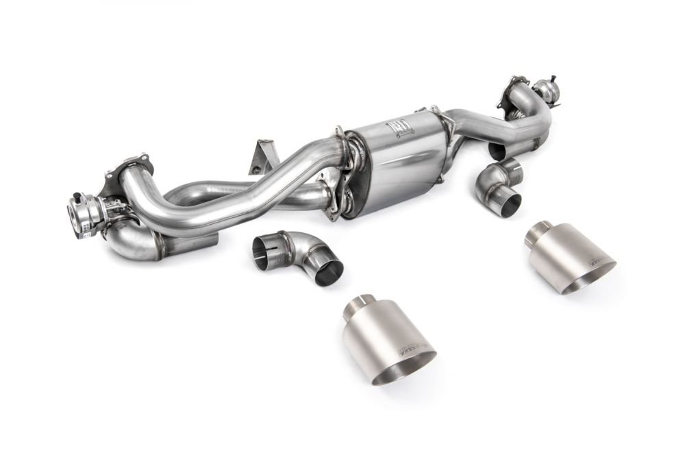 Milltek Valved & Resonated Particulate-Filter-Back Exhaust System for 982 Porsche 718 Boxster GTS 4.0 / Cayman GT4 (pre-Feb)