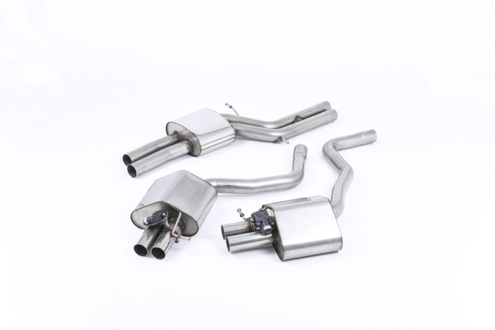 Milltek Valved Road+ Catback Exhaust System for C7 Audi RS6