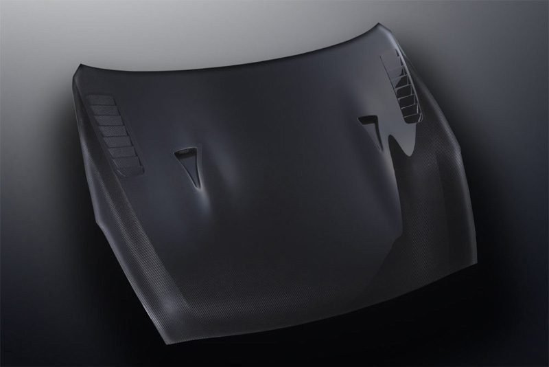 Mine’s Carbon Hood (Bonnet) Type II (Clearcoat Finish) for 2009-16 Nissan GT-R [R35]