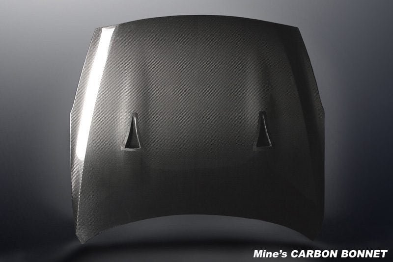 Mine’s Dry Carbon Hood (bonnet) for 2009-16 Nissan GT-R [R35]