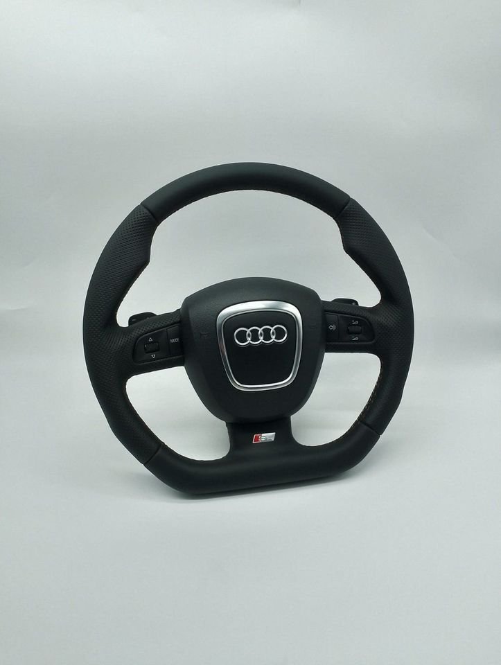 ✅NEU✅Lenkrad AUDI S-Line A3 8P Multifunktion DSG Schaltwippen