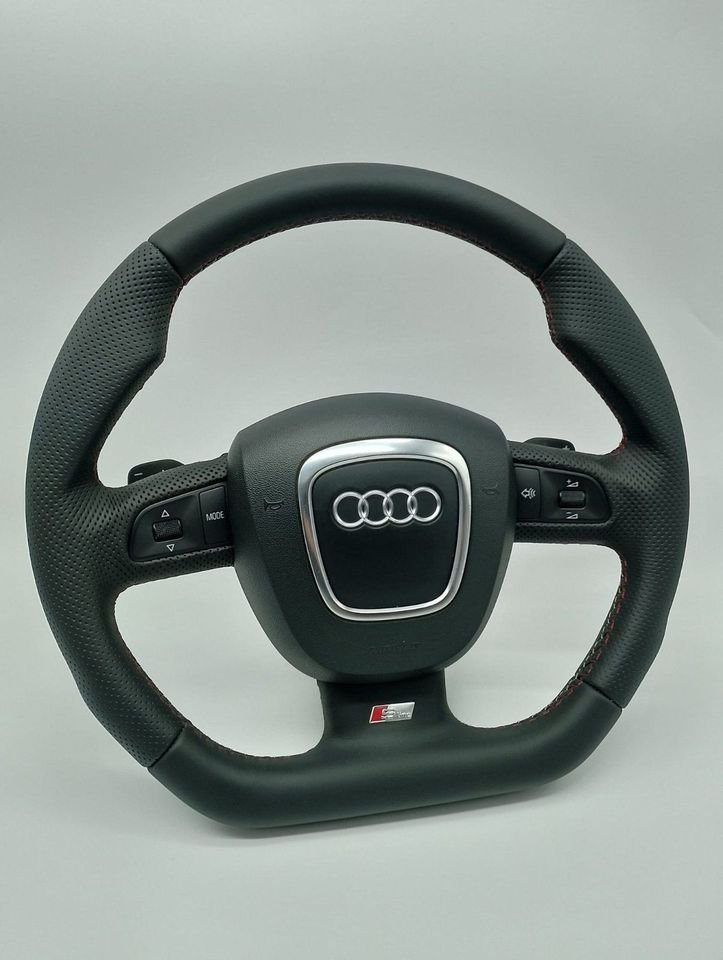 ✅NEU✅Lenkrad AUDI S-Line A3 8P Multifunktion DSG Schaltwippen