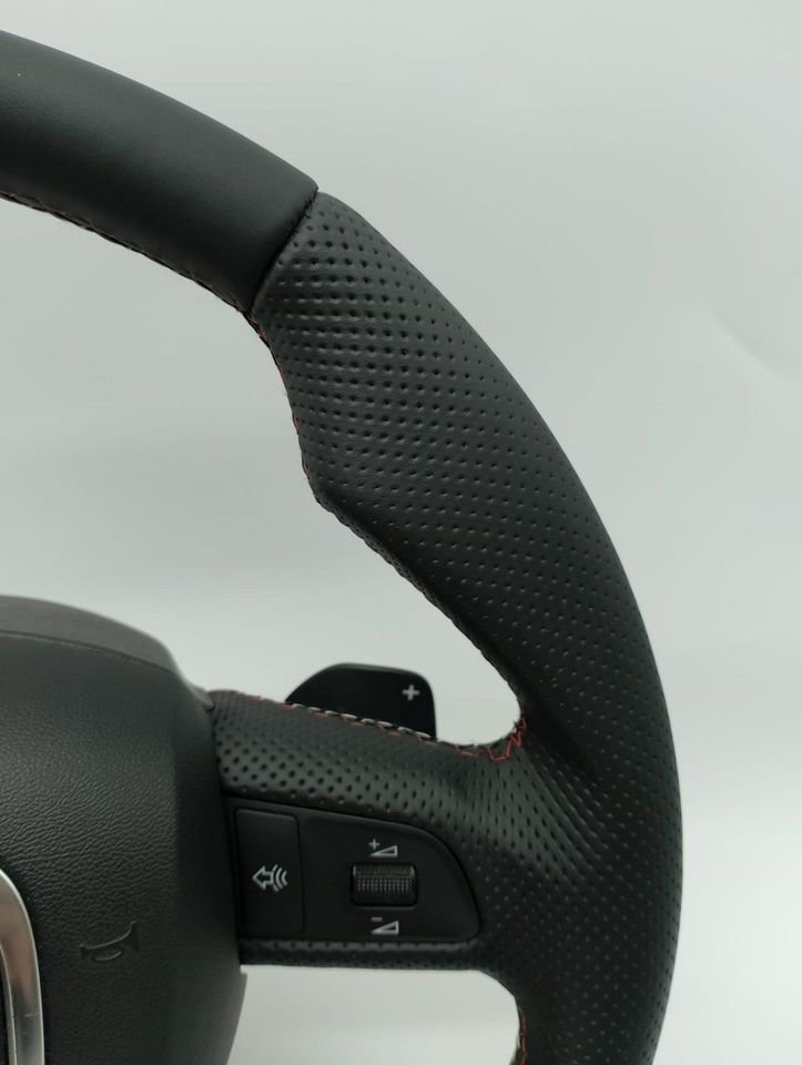 ✅NEU✅Lenkrad AUDI S-Line A3 8P Multifunktion DSG Schaltwippen