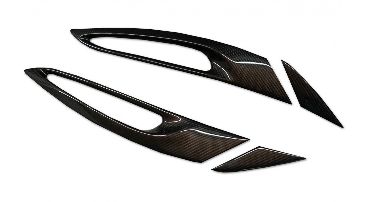 NOVITEC Carbon Engine Bonnet Air-Outlet Inserts for Ferrari 812 GTS / Superfast