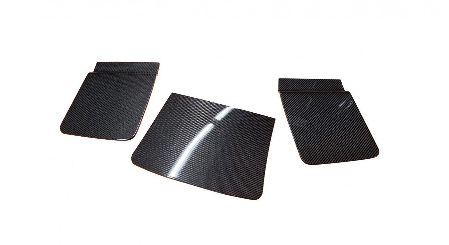 NOVITEC Carbon Rear Diffuser Air-Opening Cover Set for F142MFL Ferrari F8 Spider / Tributo [F6 444 56]