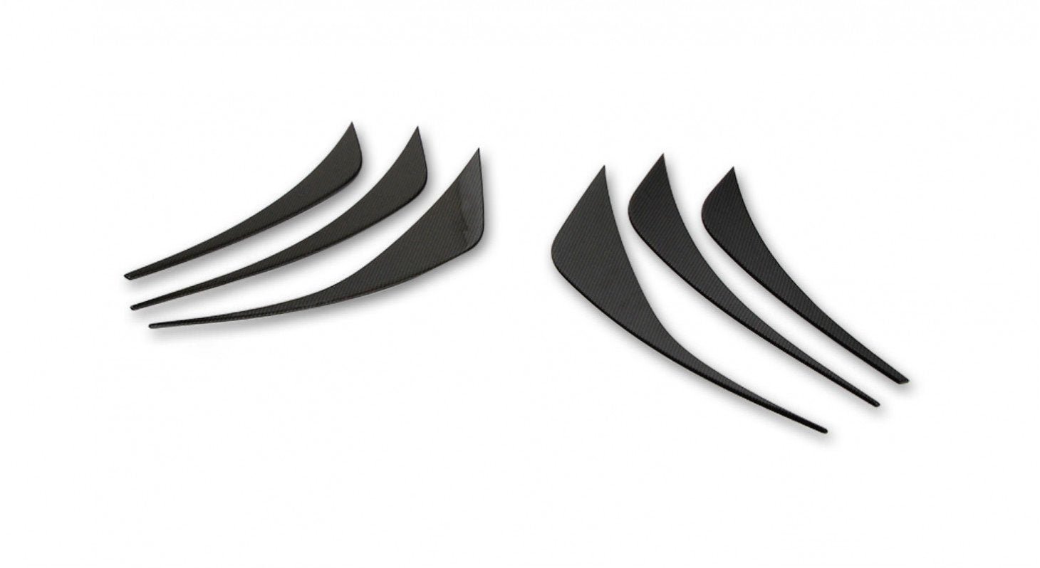 NOVITEC Carbon Rear Diffuser Fins for Ferrari 488 GTB / Spider