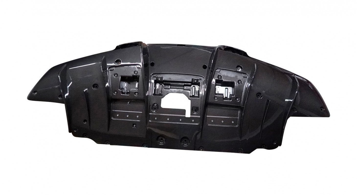 NOVITEC Carbon Rear Diffuser for F142MFL Ferrari F8 Spider & Tributo [F6 444 54/F6 444 59]