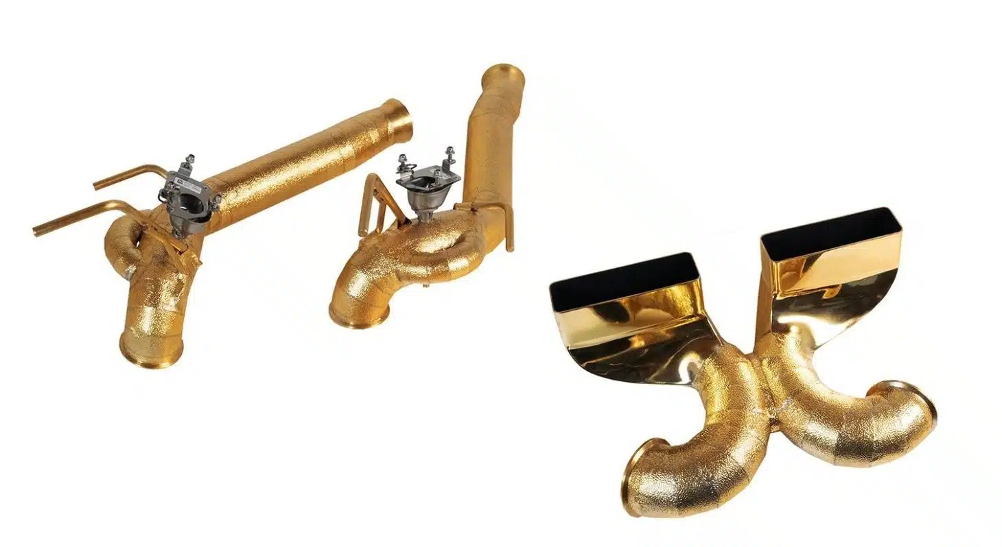 NOVITEC Exhaust System w/ Flap Regulation for Ferrari Daytona SP3 [F1 999 10/F1 999 60]