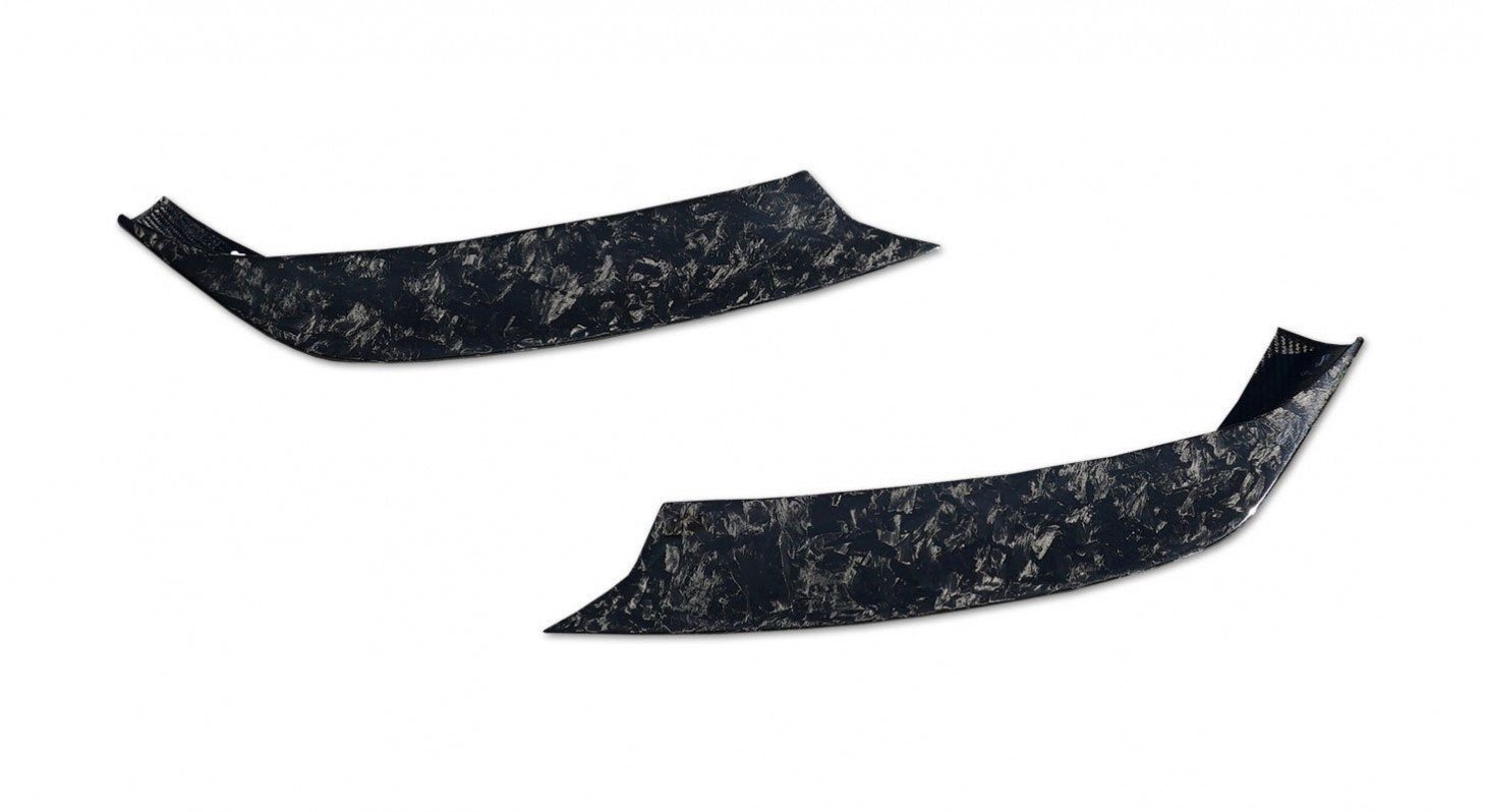 NOVITEC Forged Carbon Rear Diffuser Upper Position Attachments for LP640-4 Lamborghini Huracán Performante & Performante Spyder